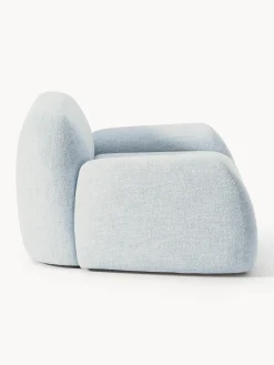 Hot Sillón en tejido bouclé Wolke Sillones Pequeños|Sillones