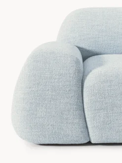 Hot Sillón en tejido bouclé Wolke Sillones Pequeños|Sillones