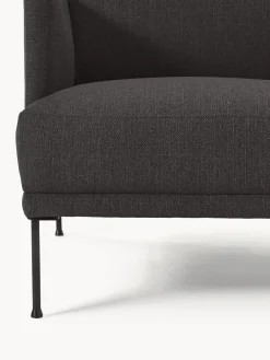 Butacas|Sillones></noscript>Westwing Collection Sillón Fluente Tejido grueso gris antracita