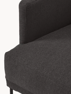 Butacas|Sillones></noscript>Westwing Collection Sillón Fluente Tejido grueso gris antracita