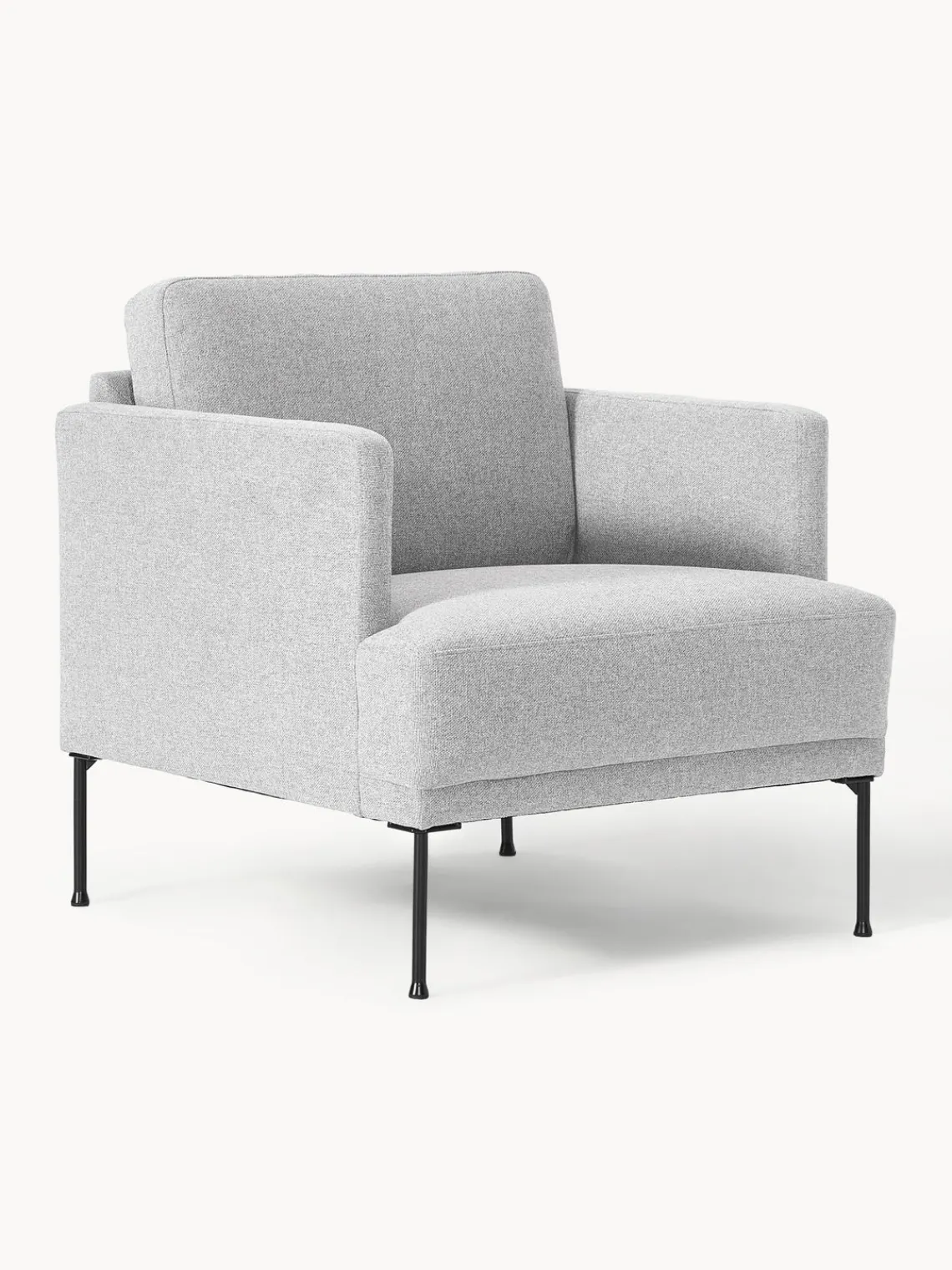 Butacas|Sillones>Westwing Collection Sillón Fluente Tejido gris