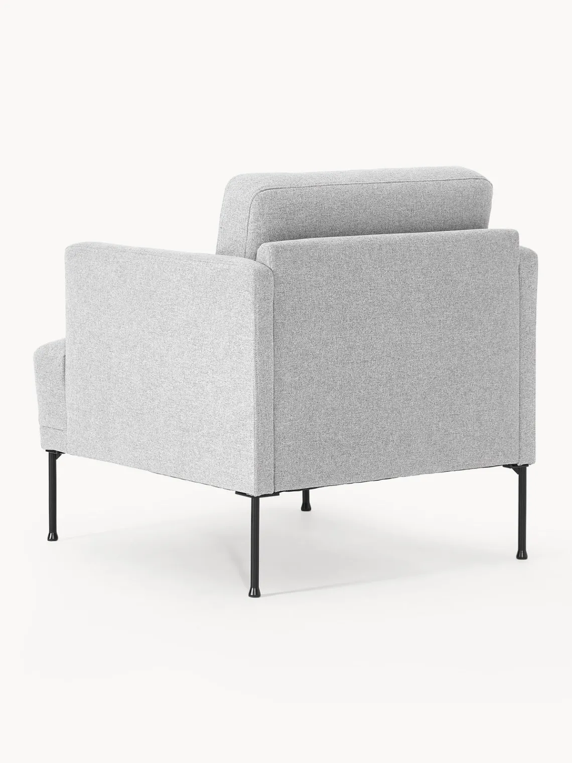 Butacas|Sillones>Westwing Collection Sillón Fluente Tejido gris
