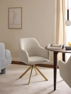 New Sillón giratorio con reposabrazos Isla Sillas Con Reposabrazos|Sillas