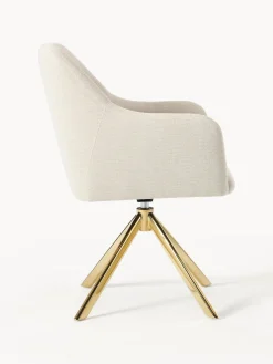 New Sillón giratorio con reposabrazos Isla Sillas Con Reposabrazos|Sillas