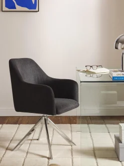 New Sillón giratorio con reposabrazos Isla Sillas Con Reposabrazos|Sillas