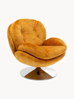 Sillones Pequeños|Sillones>Kare Design Sillón giratorio de terciopelo Cosy