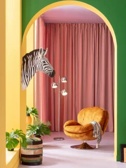 Sillones Pequeños|Sillones>Kare Design Sillón giratorio de terciopelo Cosy