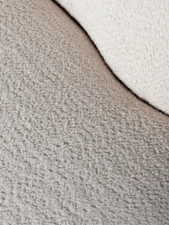 New Sillón grande en tejido bouclé Sibylla Sillones Pequeños|Sillones