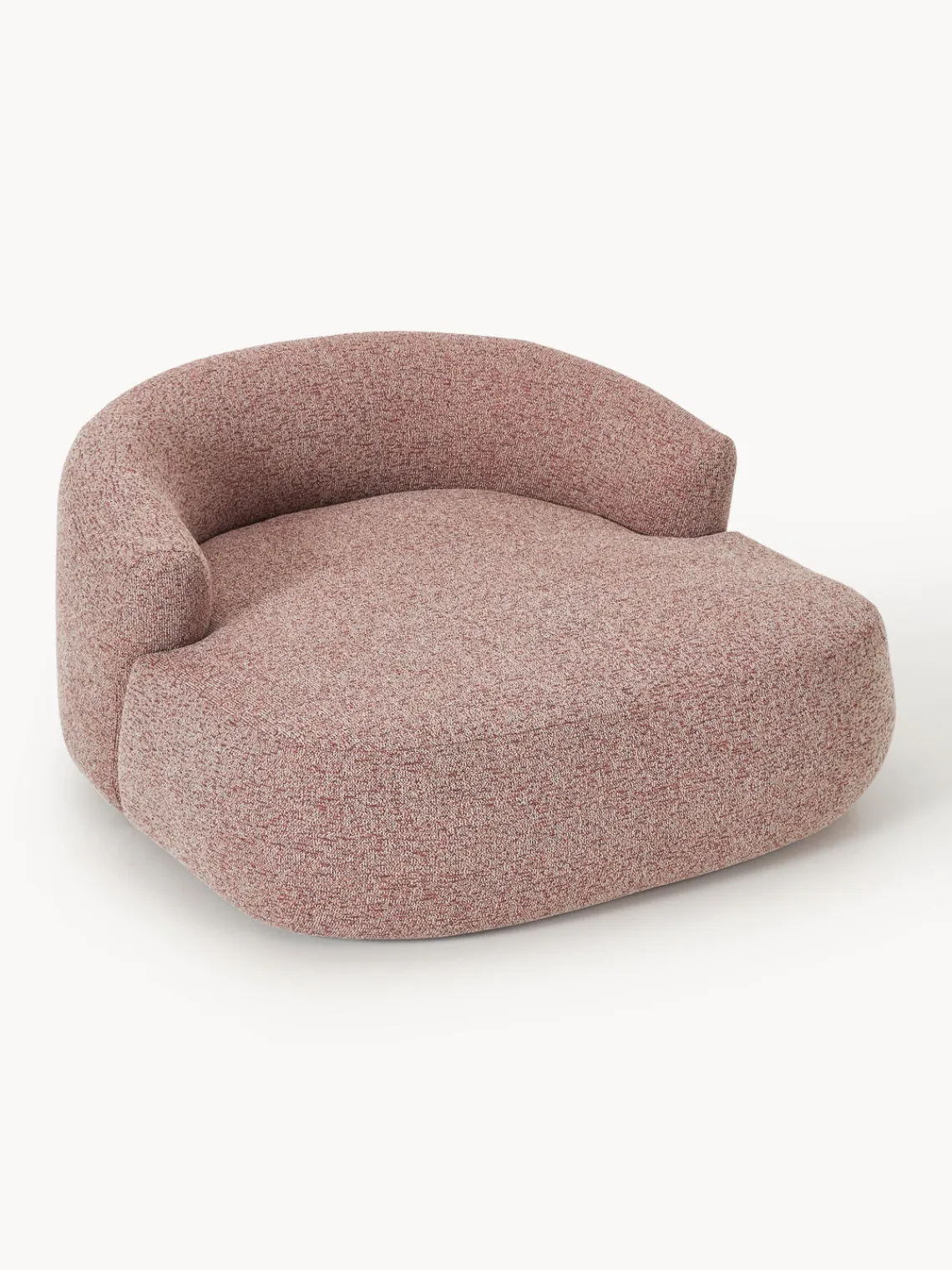 Online Sillón grande en tejido bouclé Sofia Butacas|Sillones