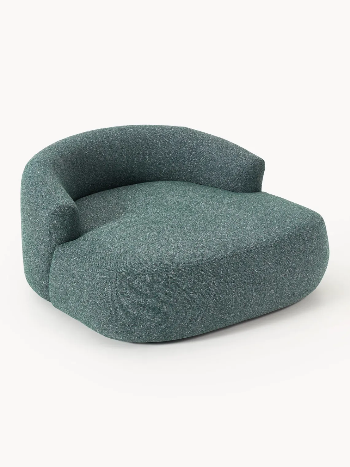 New Sillón grande en tejido bouclé Sofia Butacas|Sillones