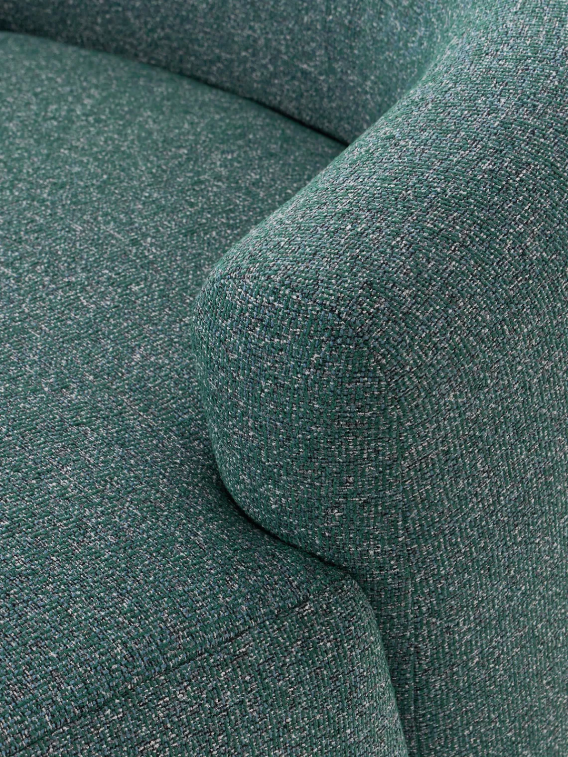 New Sillón grande en tejido bouclé Sofia Butacas|Sillones