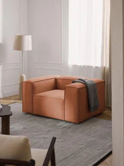 Butacas|Sillones>Westwing Collection Sillón Lennon Tejido terracota