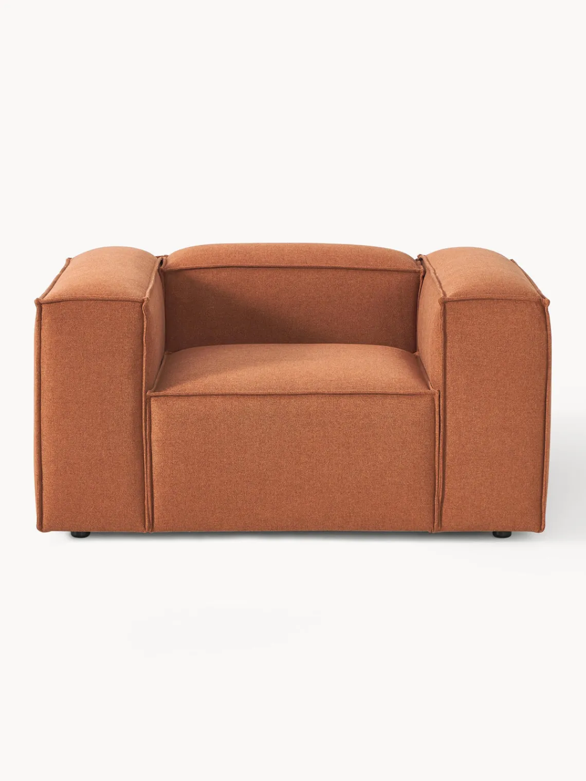 Butacas|Sillones>Westwing Collection Sillón Lennon Tejido terracota