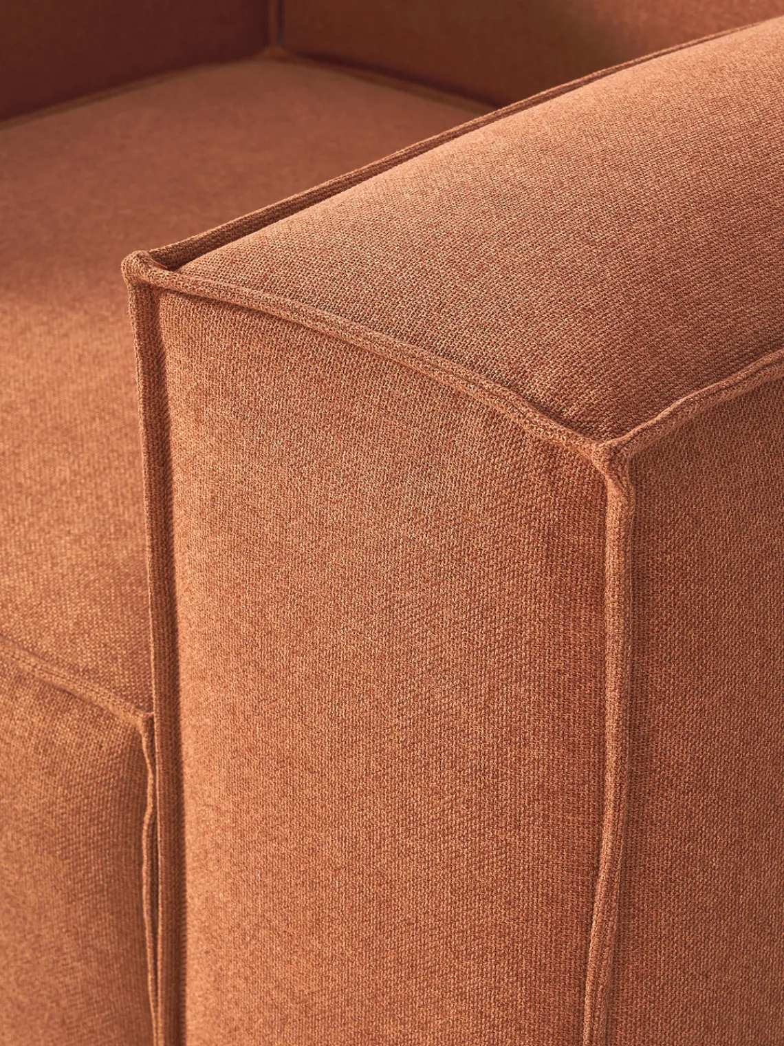 Butacas|Sillones>Westwing Collection Sillón Lennon Tejido terracota