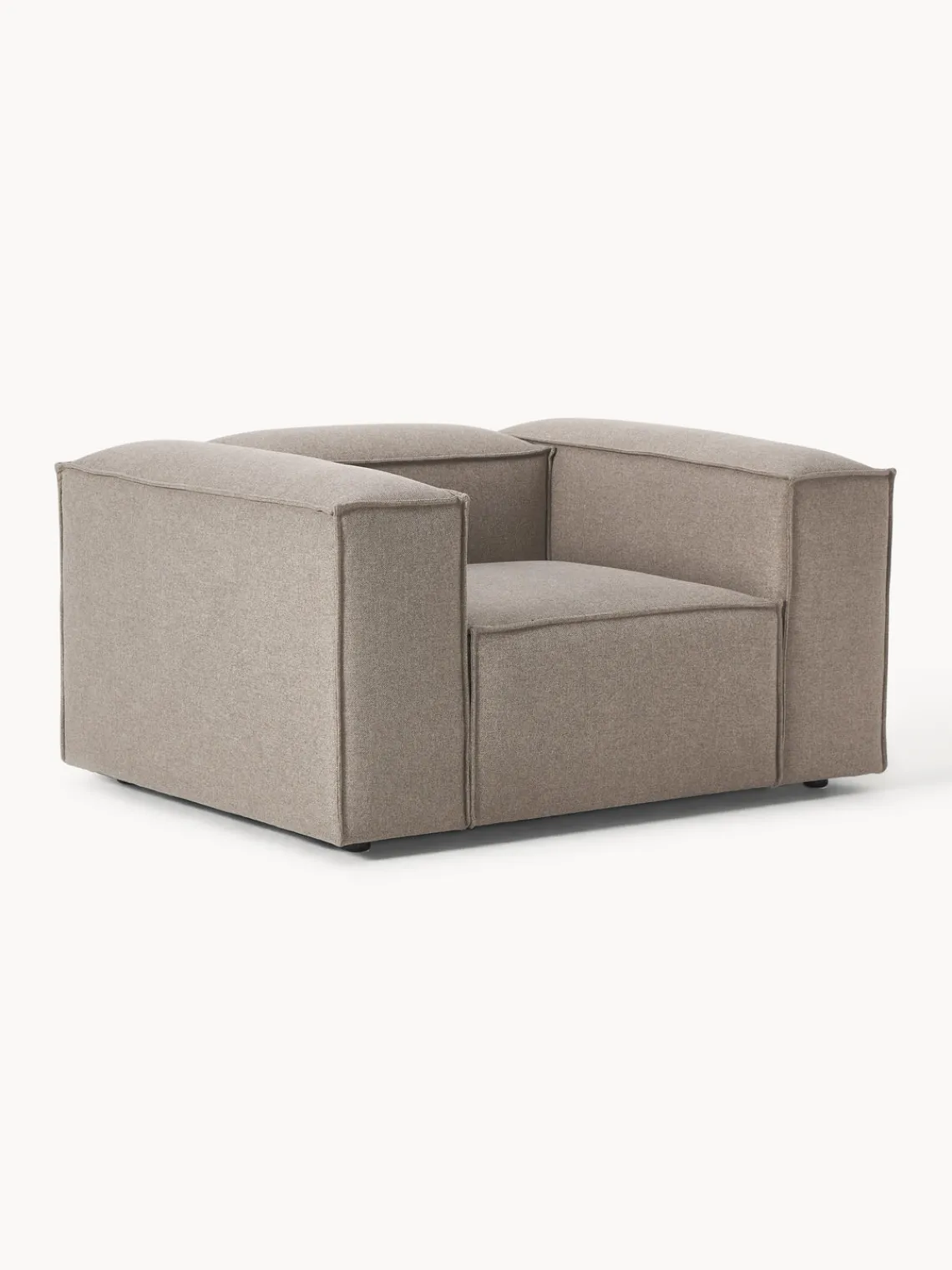 Butacas|Sillones>Westwing Collection Sillón Lennon Tejido taupe