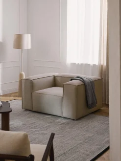 Butacas|Sillones>Westwing Collection Sillón Lennon Tejido taupe