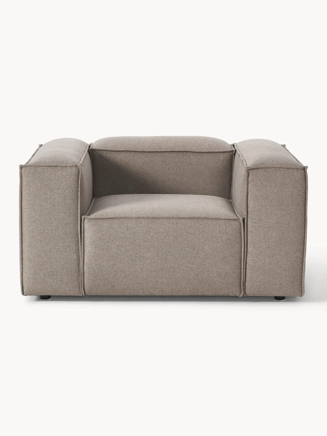 Butacas|Sillones>Westwing Collection Sillón Lennon Tejido taupe