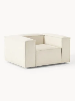 Butacas|Sillones>Westwing Collection Sillón Lennon Tejido blanco Off White