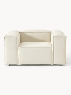 Butacas|Sillones></noscript>Westwing Collection Sillón Lennon Tejido blanco Off White