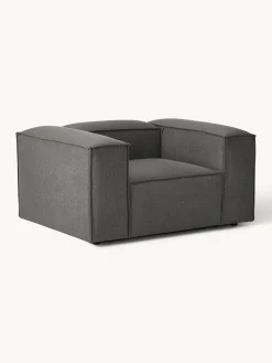 Butacas|Sillones>Westwing Collection Sillón Lennon Tejido gris antracita