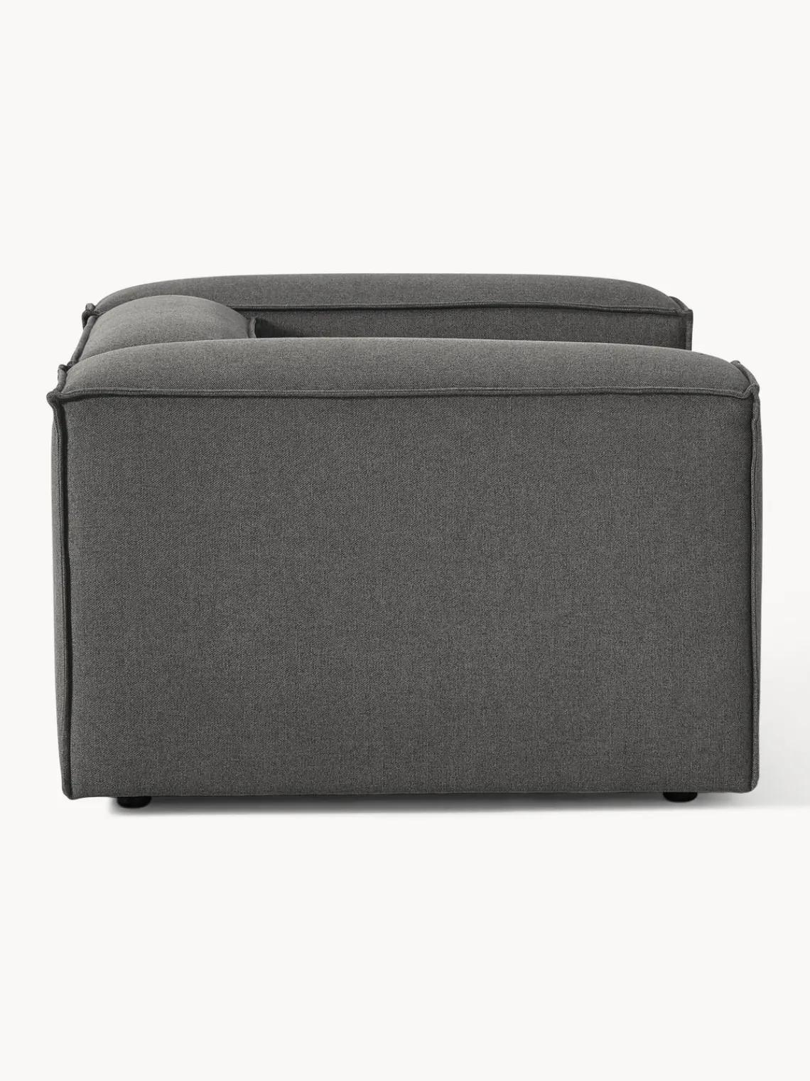 Butacas|Sillones>Westwing Collection Sillón Lennon Tejido gris antracita