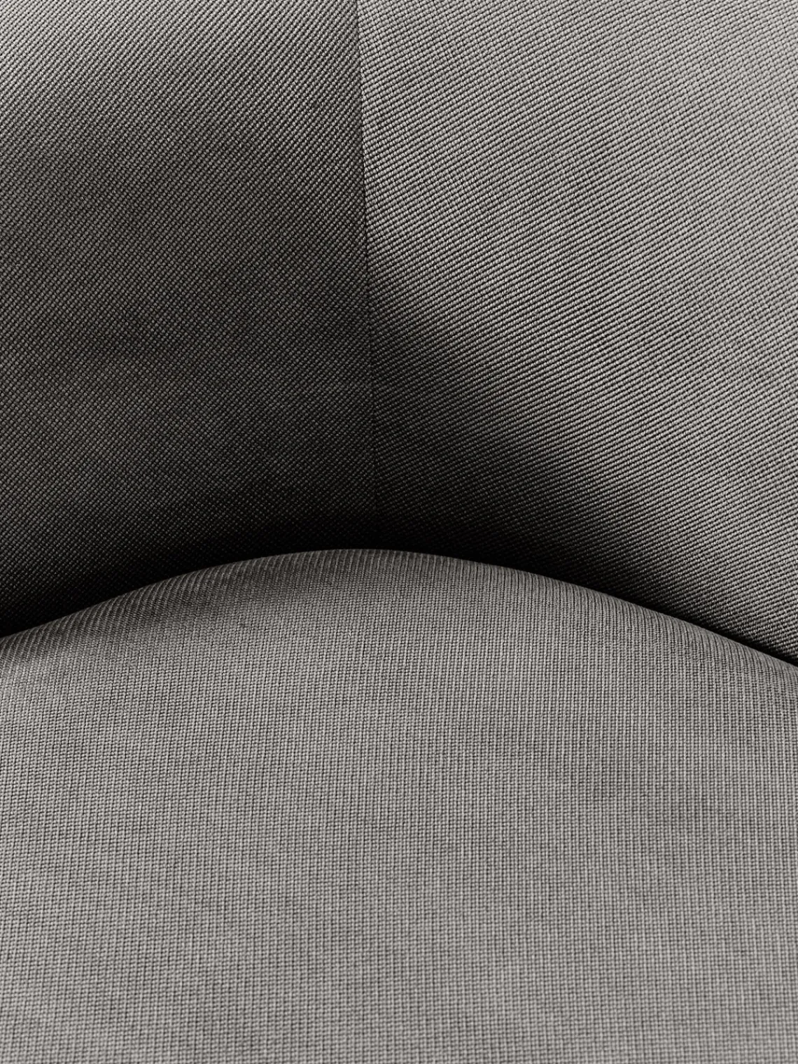 Butacas|Sillones>Westwing Collection Sillón lounge Alba Tejido terciopelado gris oscuro