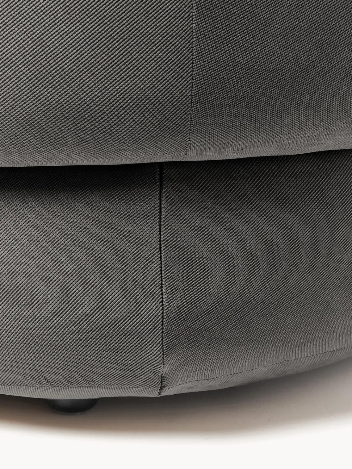 Butacas|Sillones>Westwing Collection Sillón lounge Alba Tejido terciopelado gris oscuro