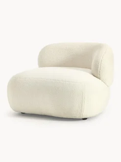 Butacas|Sillones>Westwing Collection Sillón lounge de borreguillo Alba Borreguillo blanco Off White