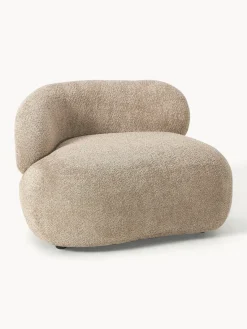 New Sillón lounge de borreguillo bouclé Alba Butacas|Sillones