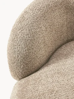 New Sillón lounge de borreguillo bouclé Alba Butacas|Sillones