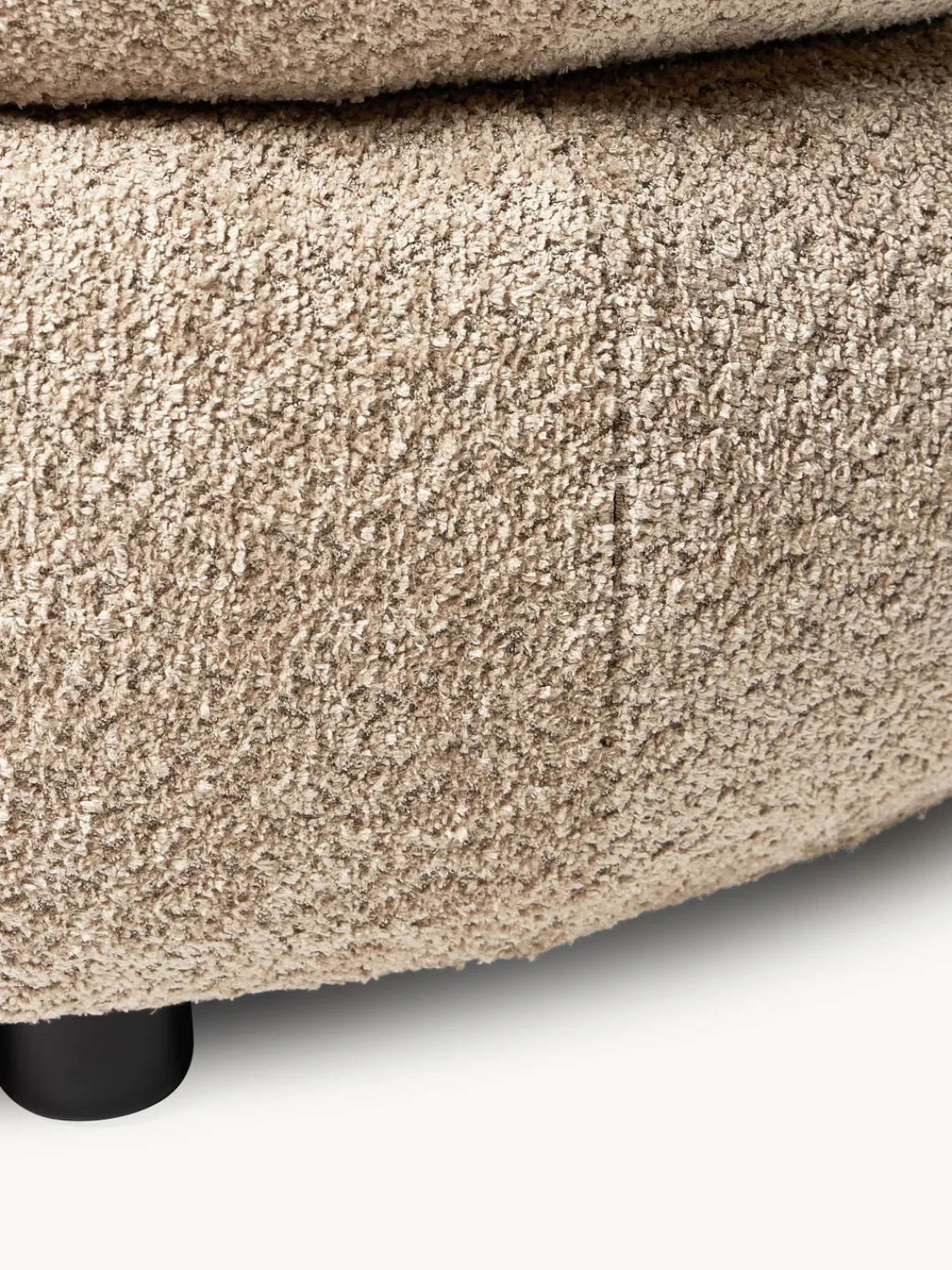 New Sillón lounge de borreguillo bouclé Alba Butacas|Sillones