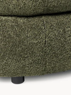 Butacas|Sillones></noscript>Westwing Collection Sillón lounge de borreguillo bouclé Alba Borreguillo bouclé verde oscuro