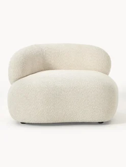 Outlet Sillón lounge de borreguillo bouclé Alba Butacas|Sillones