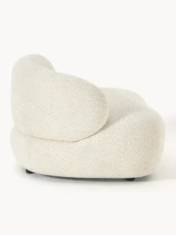 Outlet Sillón lounge de borreguillo bouclé Alba Butacas|Sillones