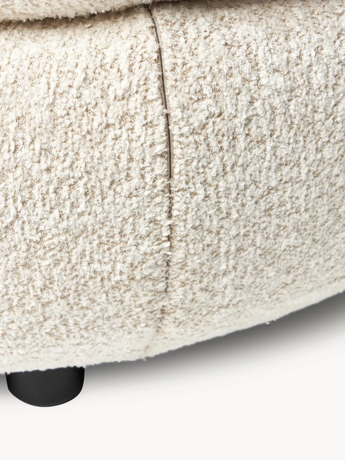 Outlet Sillón lounge de borreguillo bouclé Alba Butacas|Sillones