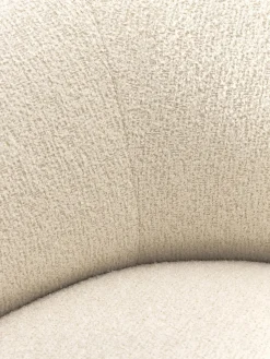 Butacas|Sillones></noscript>Westwing Collection Sillón lounge grande en tejido bouclé Sofia Bouclé blanco Off White