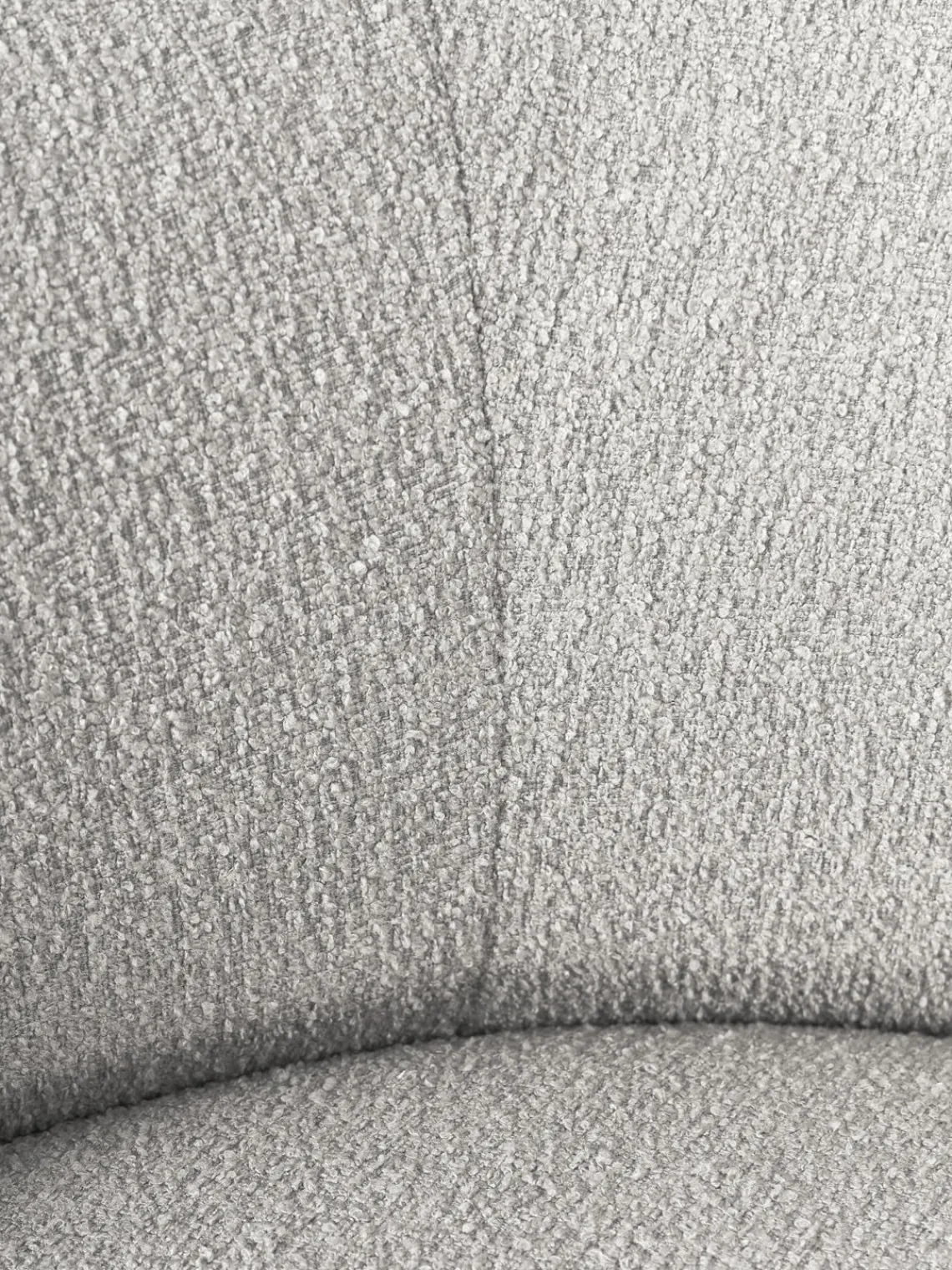 Sale Sillón lounge grande en tejido bouclé Sofia Butacas|Sillones