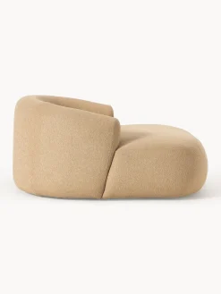 Butacas|Sillones></noscript>Westwing Collection Sillón lounge grande en tejido bouclé Sofia Bouclé beige