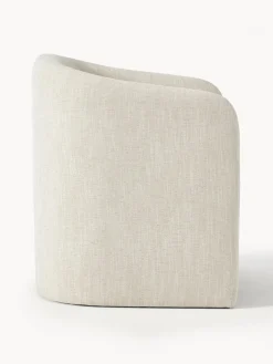 Sillones Pequeños|Sillones></noscript>Westwing Collection Sillón Mairo Mezcla de lino beige claro