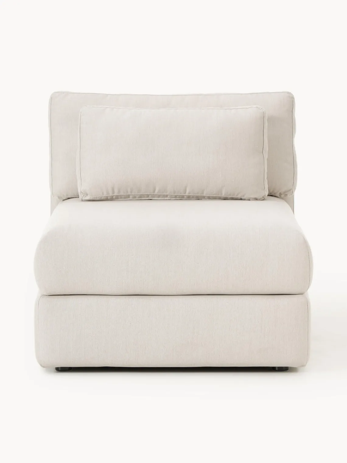 Sofás De Exterior|Sofás De Exterior>Westwing Collection Sillón modular de jardín Rabea Beige claro