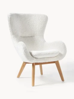 New Sillón orejero de borreguillo Wing Sillones Orejeros|Sillones