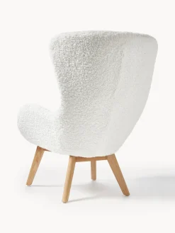 New Sillón orejero de borreguillo Wing Sillones Orejeros|Sillones