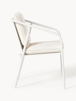 Sillas De Jardín|Sillas De Jardí­N></noscript>Westwing Collection Sillón para exterior Caio Blanco Off White, blanco