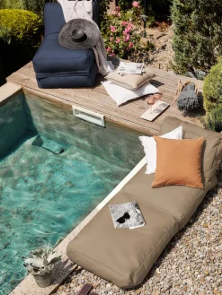 Sillón para exterior Pop Up, reclinable Puf De Exterior|Muebles De Jardín