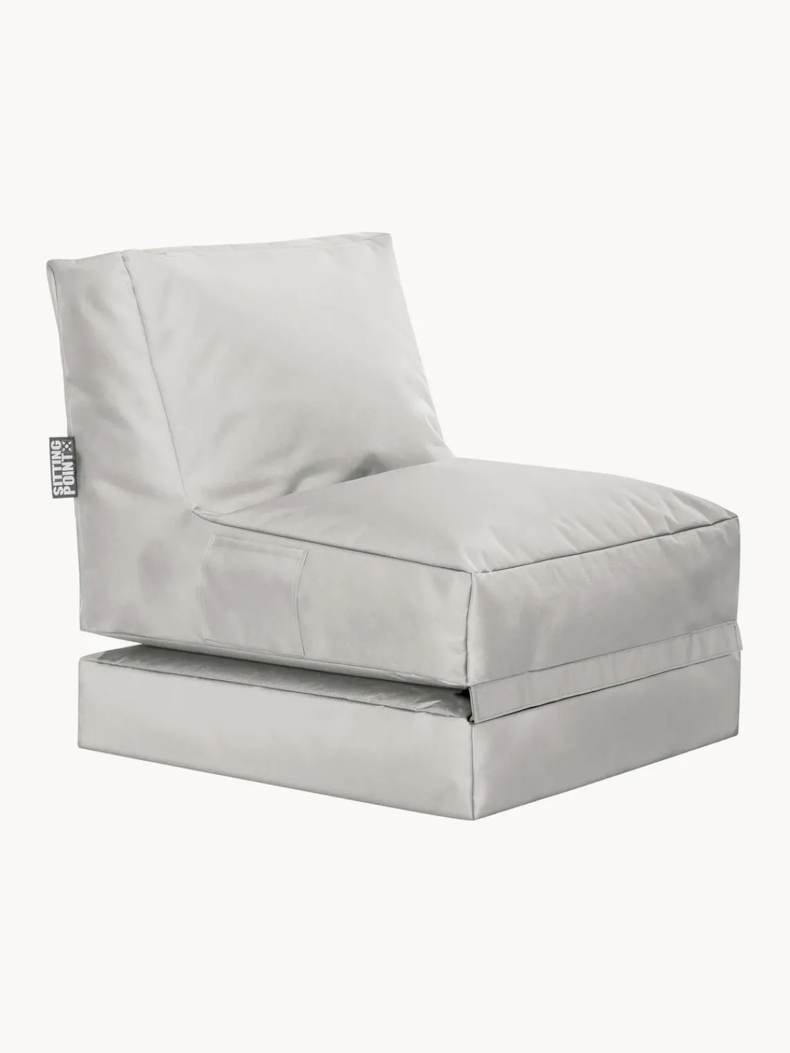 Puf De Exterior|Muebles De Jardín>Magma Sillón para exterior Pop Up, reclinable Tejido gris claro