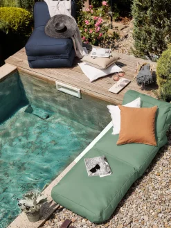 Best Sillón para exterior Pop Up, reclinable Puf De Exterior|Muebles De Jardín