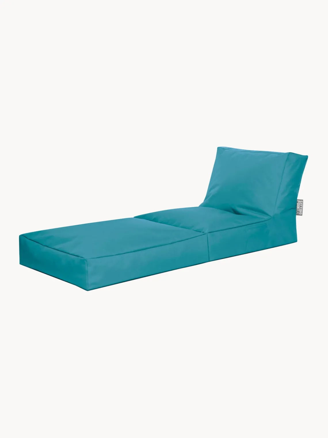 Puf De Exterior|Muebles De Jardín>Magma Sillón para exterior Pop Up, reclinable Tejido azul petróleo