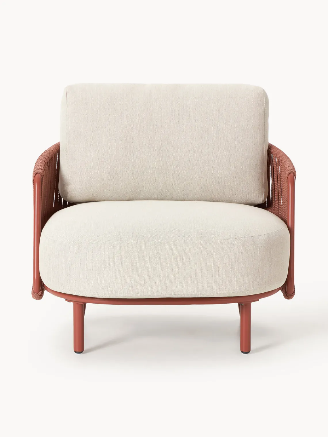 Sillones De Jardín|Sillones De JardíN>Westwing Collection Sillón para exterior Sienna Tejido beige claro, terracota