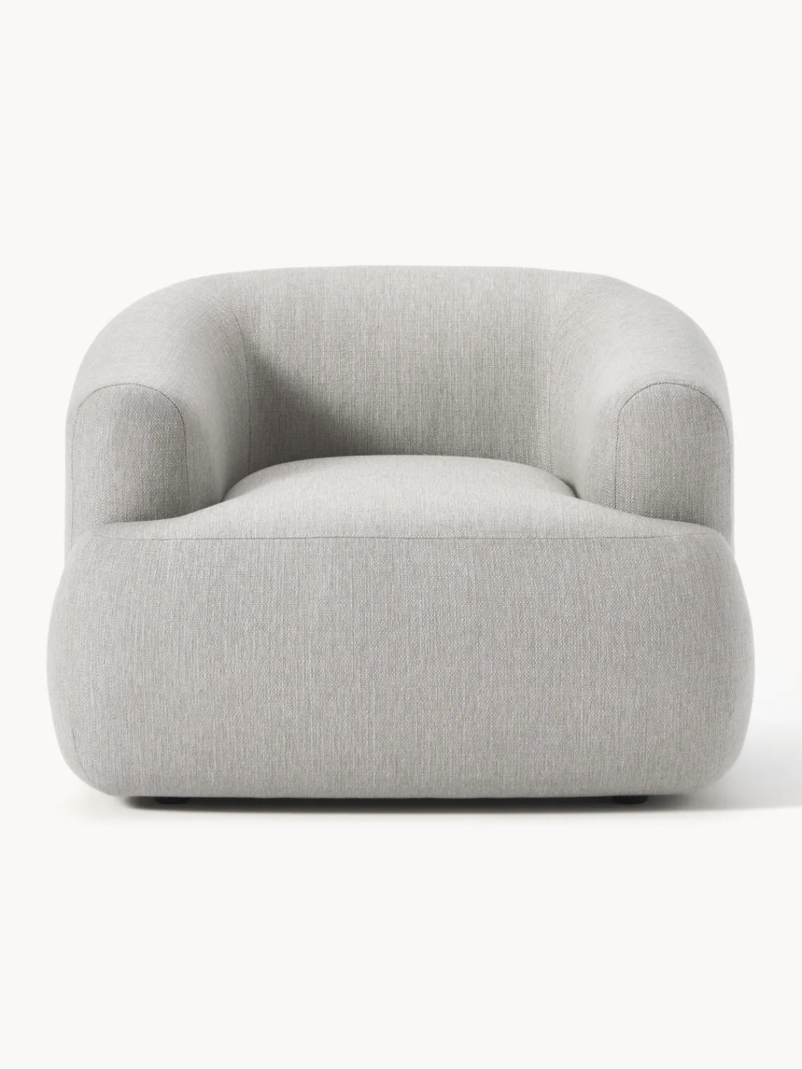 Butacas|Sillones>Westwing Collection Sillón Sofia Tejido grueso gris