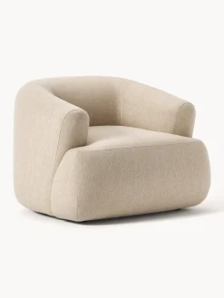 Butacas|Sillones>Westwing Collection Sillón Sofia Tejido grueso beige claro